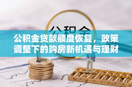 岱山公积金贷款额度恢复，政策调整下的购房新机遇与理财规划