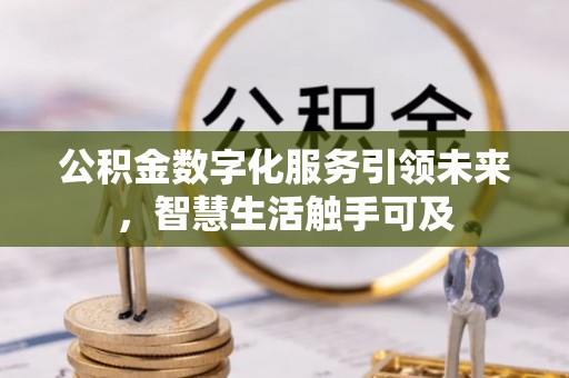 岱山公积金数字化服务引领未来，智慧生活触手可及