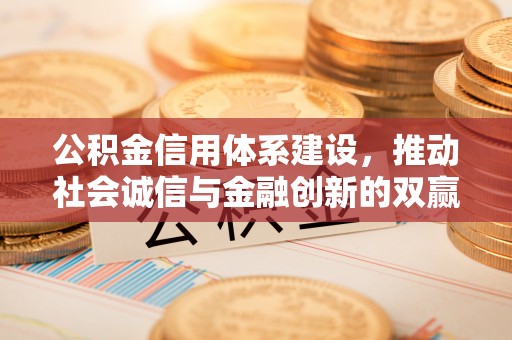 岱山公积金信用体系建设，推动社会诚信与金融创新的双赢之道