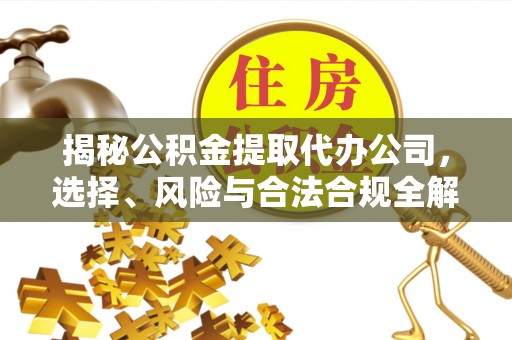 岱山揭秘公积金提取代办公司，选择、风险与合法合规全解析