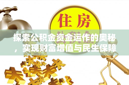 岱山探索公积金资金运作的奥秘，实现财富增值与民生保障